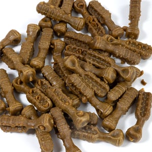 WholeHearted Smart Smiles Premios Dentales para Perro Raza Pequeña y Mini Receta Original, 117 Piezas