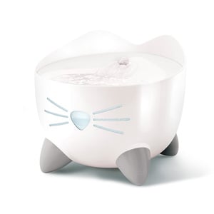 Catit PIXI Fuente para Gato Ultrasilenciosa Color Blanco, 2.5 L Catit PIXI Fuente para Gato Ultrasilenciosa Color Blanco, 2.5 L