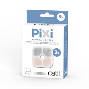 Catit Paquete de Filtros de Repuesto de Triple Acción para Fuente PIXI, 3 Piezas Catit Paquete de Filtros de Repuesto de Triple Acción para Fuente PIXI, 3 Piezas