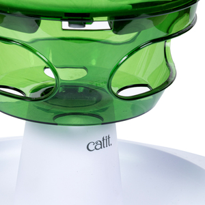 Catit Senses Food Tree Comedero de Alimentación Lenta Diseño Árbol para Gato, Unitalla