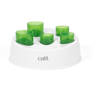 Catit Senses Digger Comedero Interactivo de Alimentación Lenta con Tubos para Gato, Unitalla Catit Senses Digger Comedero Interactivo de Alimentación Lenta con Tubos para Gato, Unitalla