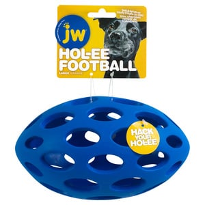JW Pet Company Hol-ee Juguete Balón de Americano Color Surtido para Perro, Grande JW Pet Company Hol-ee Juguete Balón de Americano Color Surtido para Perro, Grande