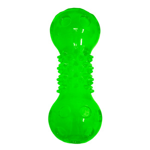 Hyper Pet Dura Squeaks Juguete con Diseño de Mancuerna para Perro, Mediano Hyper Pet Dura Squeaks Juguete con Diseño de Mancuerna para Perro, Mediano