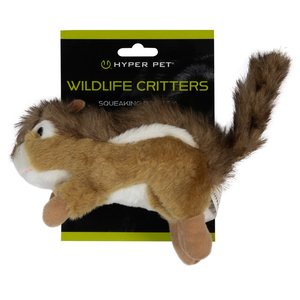 Hyper Pet Wildlife Critters Ardilla Realista de Peluche para Perro, Unitalla