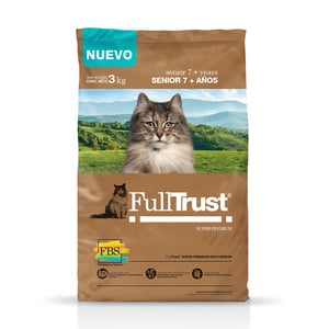 FullTrust Alimento Seco para Gato Senior, 3 kg FullTrust Alimento Seco para Gato Senior, 3 kg