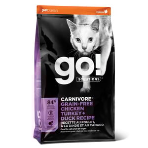 Go! Solutions Carnivore Alimento Natural Libre de Granos Receta Pollo / Pavo y Pato para Gato Todas las Edades, 3.6 kg Go! Solutions Carnivore Alimento Natural Libre de Granos Receta Pollo / Pavo y Pato para Gato Todas las Edades, 3.6 kg