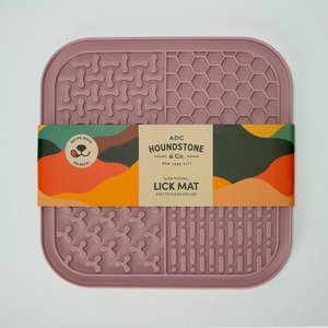 ADC Houndstone & Co. Tapete Licking Mat Color Rosa para Perro, 1 Pieza ADC Houndstone & Co. Tapete Licking Mat Color Rosa para Perro, 1 Pieza