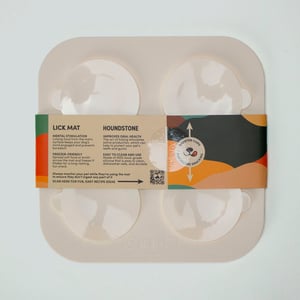 ADC Houndstone & Co. Tapete Licking Mat Color Marfil para Perro, 1 Pieza ADC Houndstone & Co. Tapete Licking Mat Color Marfil para Perro, 1 Pieza