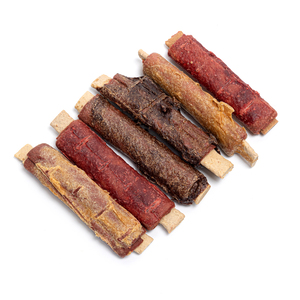 Paw & Pantry Carnaza con Colágeno Diseño Costillas Sabor BBQ para Perro Adulto, 6 Piezas