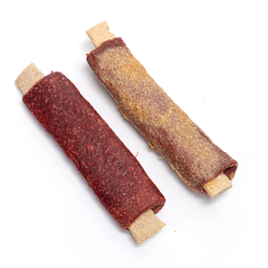 Paw & Pantry Carnaza con Colágeno Diseño Costillas Sabor BBQ para Perro Adulto, 6 Piezas