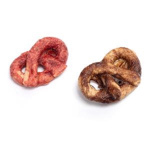 Paw & Pantry Carnaza con Colágeno Diseño Pretzels Sabor BBQ para Perro, 24 Piezas