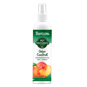 Tropiclean Pet Preferred Spray Desodorizante Aroma Durazno para Perro y Gato, 236 ml Tropiclean Pet Preferred Spray Desodorizante Aroma Durazno para Perro y Gato, 236 ml