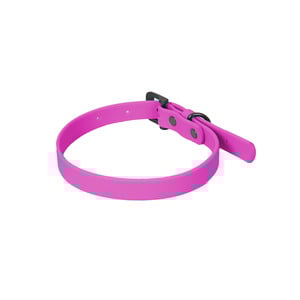 Petspaces Monocromático Collar a Prueba de Agua y Olores Color Magenta para Perro, X-Chico Petspaces Monocromático Collar a Prueba de Agua y Olores Color Magenta para Perro, X-Chico