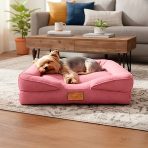 Gravity Brotherhood Cama Tipo Sillón Modelo Oslo Color Rosa para Perro, Grande Gravity Brotherhood Cama Tipo Sillón Modelo Oslo Color Rosa para Perro, Grande