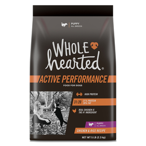 WholeHearted Active Performance Alimento para Perro Activo para Cachorro Todas las Razas Receta Pollo, 2.2 kg WholeHearted Active Performance Alimento para Perro Activo para Cachorro Todas las Razas Receta Pollo, 2.2 kg