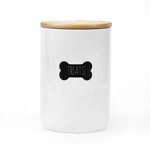 ParkLife Contenedor Para Premios Modelo Oakwell Color Blanco para Perro, 2 kg ParkLife Contenedor Para Premios Modelo Oakwell Color Blanco para Perro, 2 kg