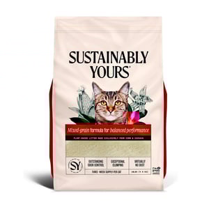Sustainably Yours Arena Aglutinante de Maíz y Yuca Gránulos Mixtos Sin Fragancia para Gato, 5.9 kg Sustainably Yours Arena Aglutinante de Maíz y Yuca Gránulos Mixtos Sin Fragancia para Gato, 5.9 kg