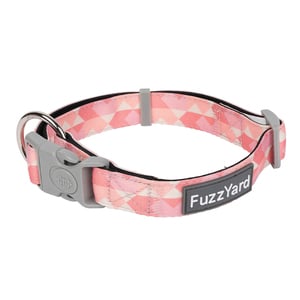 FuzzYard Collar de Neopreno Diseño Limonada Rosa con Broche para Perro, Chico FuzzYard Collar de Neopreno Diseño Limonada Rosa con Broche para Perro, Chico