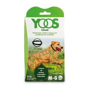 Yoos Collar de Aceites Esenciales para la Salud Articular para Perro, Mediano/Grande Yoos Collar de Aceites Esenciales para la Salud Articular para Perro, Mediano/Grande