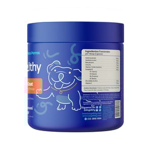 Dogelthy Skin & Coat Suplemento en Polvo para Cuidado de Piel y Pelo para Perro, 270 g