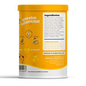 Waggy's Shine Suplemento para Perro en Forma de Premios Suaves para Piel y Pelo, 240 g