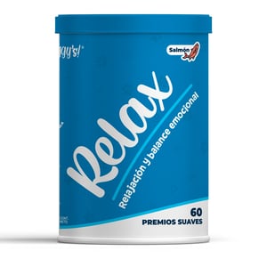 Waggy's Relax Suplemento para Perro en Forma de Premios Suaves para Relajación y Balance Emocional, 240 g Waggy's Relax Suplemento para Perro en Forma de Premios Suaves para Relajación y Balance Emocional, 240 g