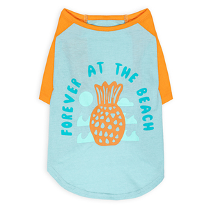 Youly Spring Summer Playera Verde Estampado Forever At The Beach para Perro, X-Chico Youly Spring Summer Playera Verde Estampado Forever At The Beach para Perro, X-Chico
