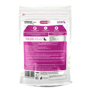 Choice Nutrition Freeze Dried Premio Liofilizado para Gato Receta Corazón de Pollo, 85g