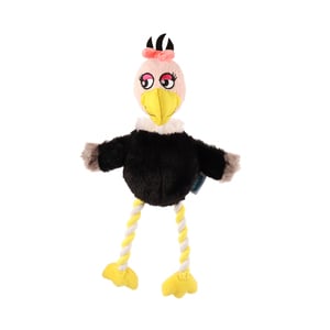 Coolpet Making Tails Wag Buitre de Peluche con Cuerda para Perro, Mediano Coolpet Making Tails Wag Buitre de Peluche con Cuerda para Perro, Mediano