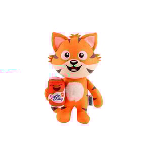 Coolpet Making Tails Wag Tigre de Peluche con Lata de Refresco para Perro, Mediano Coolpet Making Tails Wag Tigre de Peluche con Lata de Refresco para Perro, Mediano
