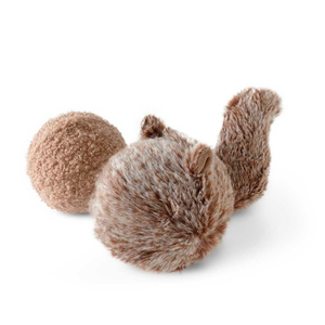 Lambwolf Squirrel Pop Peluche Rompecabezas con Pelota Interior Diseño Ardilla para Perro, Mediano Lambwolf Squirrel Pop Peluche Rompecabezas con Pelota Interior Diseño Ardilla para Perro, Mediano