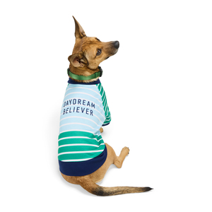Youly Summer Playera a Rayas Color Verde para Perro, Grande Youly Summer Playera a Rayas Color Verde para Perro, Grande