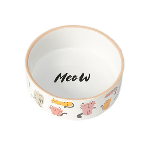 Petrageous Tazón de Cerámica Modelo Snobby Cats para Gato, Chico Petrageous Tazón de Cerámica Modelo Snobby Cats para Gato, Chico