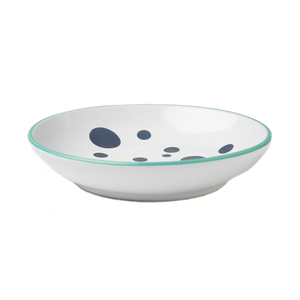 Petrageous Tazón de Cerámica Estilo Platillo Modelo Peces y Burbujas para Gato, X-Chico