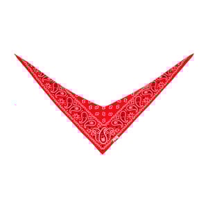 Reddy Bandana Roja Tipo Vaquero Patrón Cachemir para Perro, Grande/X-Grande Reddy Bandana Roja Tipo Vaquero Patrón Cachemir para Perro, Grande/X-Grande