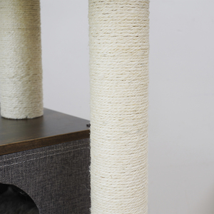 Petpals Mueble Tipo Árbol de 6 Niveles con Condo y Perchas para Gato, 1 Pieza