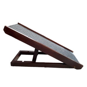 Peri Ramp Rampa de Madera Color Natural con Antideslizante de Alfombra para Mascotas, Unitalla Peri Ramp Rampa de Madera Color Natural con Antideslizante de Alfombra para Mascotas, Unitalla