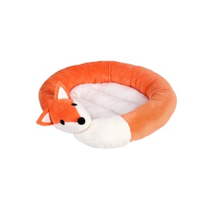 Latipaw Farm Collection Cama Circular Diseño Zorro para Perro, Chico Latipaw Farm Collection Cama Circular Diseño Zorro para Perro, Chico