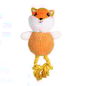 Latipaw Farm Collection Zorro de Peluche con Cuerda y Pelota en el Interior para Perro, Mediano Latipaw Farm Collection Zorro de Peluche con Cuerda y Pelota en el Interior para Perro, Mediano
