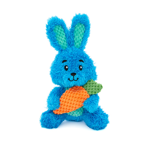Guru Pet Loveys Peluche Resistente 2 en 1 Conejo y Zanahoria para Perro, Mediano Guru Pet Loveys Peluche Resistente 2 en 1 Conejo y Zanahoria para Perro, Mediano