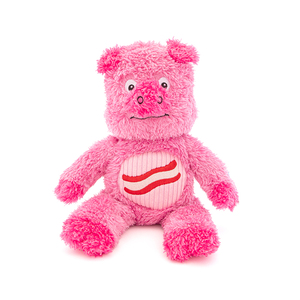 Guru Pet Soft Scents Cerdo de Peluche Resistente Aroma Tocino para Perro, Mediano Guru Pet Soft Scents Cerdo de Peluche Resistente Aroma Tocino para Perro, Mediano