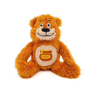 Guru Pet Soft Scents Oso de Peluche Resistente Aroma Miel para Perro, Mediano Guru Pet Soft Scents Oso de Peluche Resistente Aroma Miel para Perro, Mediano