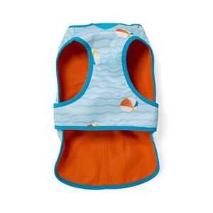 Youly Cooling Chaleco Refrescante con Protección Solar Doble Vista para Perro, Mediano
