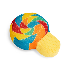 Leaps & Bounds Juguete Congelable con Squeaker Diseño Paleta de Dulce para Perro, Chico