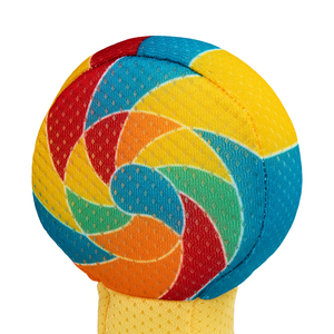 Leaps & Bounds Juguete Congelable con Squeaker Diseño Paleta de Dulce para Perro, Chico