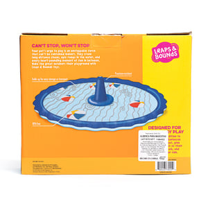 Leaps & Bounds Fuente Inflable para Perro, Chico