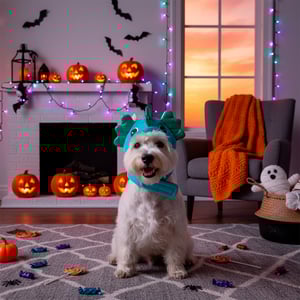 Latipaw Halloween Disfraz Sombrero Piraña para Perro, Chico/Mediano Latipaw Halloween Disfraz Sombrero Piraña para Perro, Chico/Mediano
