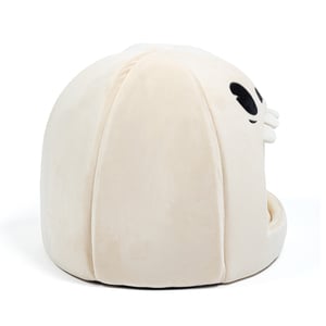 Latipaw Halloween Cama Tipo Cueva Diseño Calavera para Perro y Gato, Chico