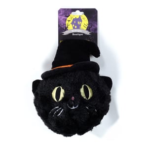 Nisoger Halloween Gato de Peluche con Pelota Interior para Perro, Mediano Nisoger Halloween Gato de Peluche con Pelota Interior para Perro, Mediano