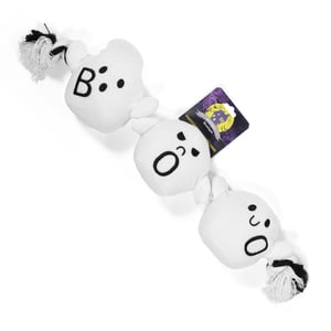 Nisoger Halloween Juguete de Cuerda Diseño Fantasmas de Peluche para Perro, Mediano Nisoger Halloween Juguete de Cuerda Diseño Fantasmas de Peluche para Perro, Mediano